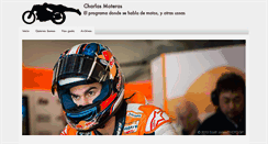 Desktop Screenshot of charlasmoteras.com
