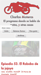Mobile Screenshot of charlasmoteras.com